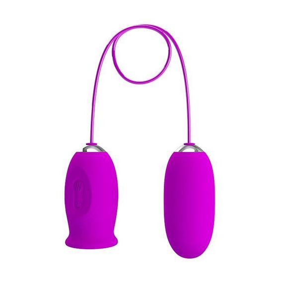 Віброяйце PRETTY LOVE DAISY EGG Purple sexstyle | Зображення 1