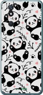 Чохол на Huawei Honor Play 50 Plus Панди "4318u-3399-2448"