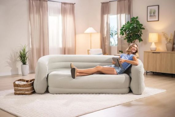Надувной диван "Curve" 229 x 109 x 81 см, Intex 66571 | Зображення 4