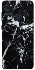 Чохол IBANAN Чорний мармур 4 для Samsung Galaxy A21s