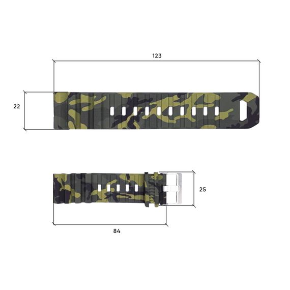 Ремешок для часов Skmei 1657CMGN Camo Green | Зображення 2