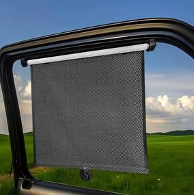 Сонцезахисна шторка на коліщатках для автомобіля 40*60 cm
