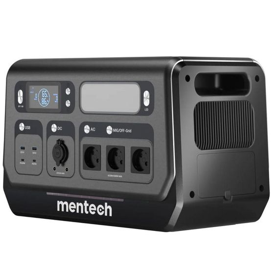 Зарядна Станція Power Station Mentech BP2200 Balcony, 2200W, 2048Wh, LiFePo4 03BD