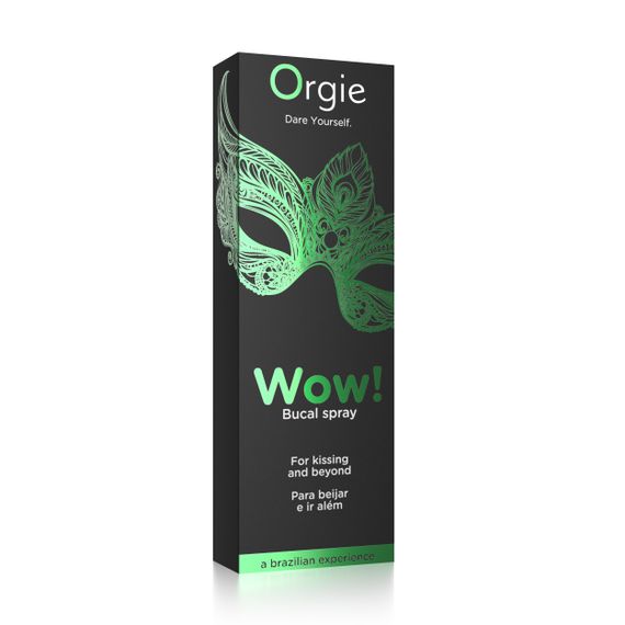 Спрей для орального сексу WOW! STRAWBERRY ICE, 10 мл ORGIE (Бразилія-Португалія), Ментол | Зображення 2