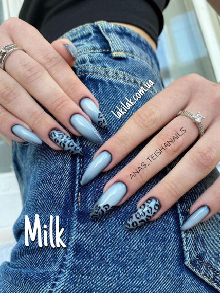 Гель для нарощення нігтів Польща LED Milk (холодний відтінок) 1кг | Зображення 9