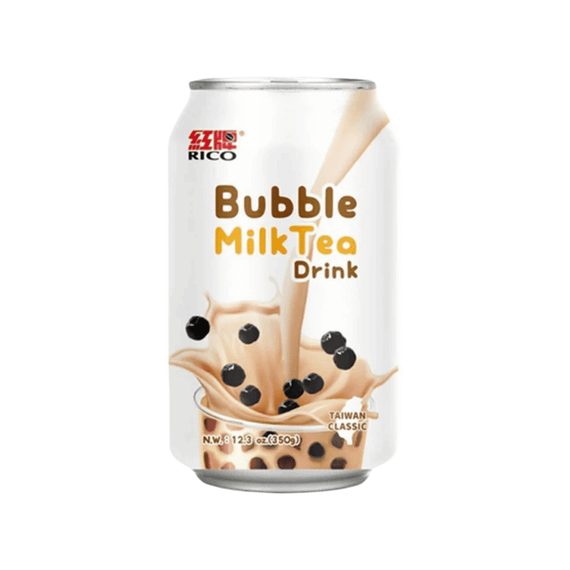 Напій бабл ті Bubble Tea Молочний чай з перлами тіпоки  350мл Rico 8720663431257