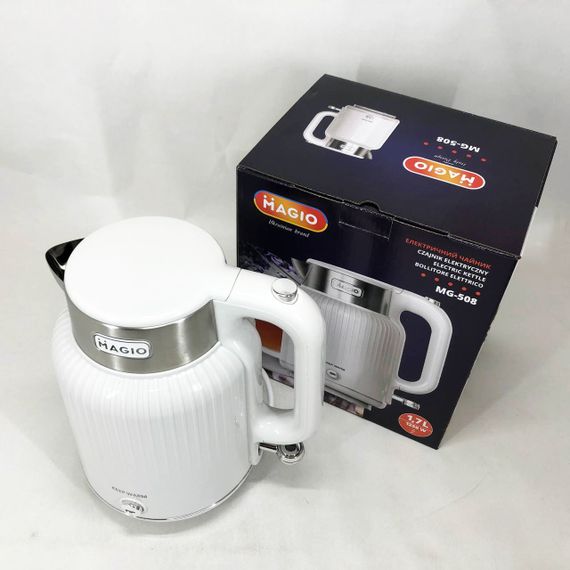 Електрочайник Magio MG-508, Хороший електричний чайник, Чайник електро, Стильний електричний чайник | Зображення 6