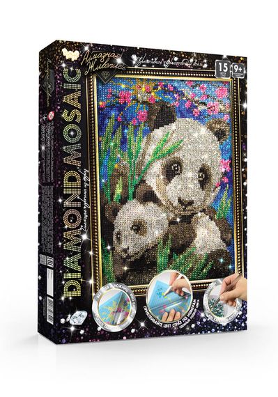 Креативна творчість "Діамантовий живопис. DIAMOND MOSAIC" DM-02 Danko Toys Христос Вид 5 | Зображення 7