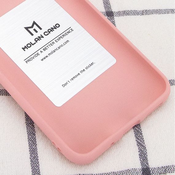 TPU чехол Molan Cano Smooth для Xiaomi Redmi K40 / K40 Pro / K40 Pro+ / Poco F3 / Mi 11i Рожевий | Зображення 2