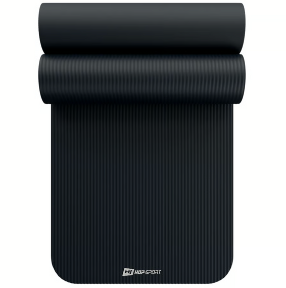 Коврик для йоги Hop-Sport HS-NB010GM NBR 1см черный