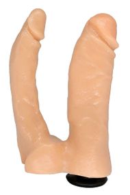Насадка-страпон EGZO NSTR31 телесная 15 см, 3,9 см, PVC, Vac-U-Lock для женщин Sex Aura