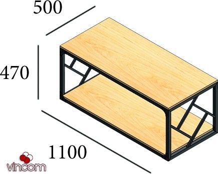 Стол журнальный Metall-Design Ромбо | Зображення 3