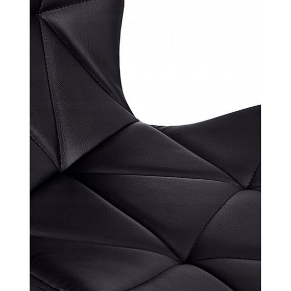 Барний стілець зі спинкою Bonro BN-087 чорний (чорна основа) | Зображення 5