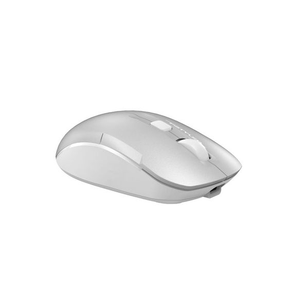 Миша бездротова A4Tech Fstyler FB26CS Air2 (Icy White), колір сірий+білий | Зображення 2