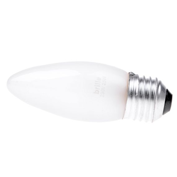 Лампа декоративная накаливания B35 25W E27 FR Br 220V | Зображення 1