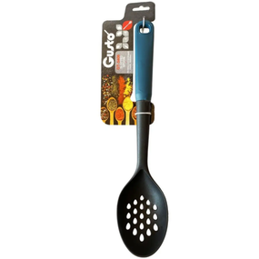 Ложка кухонна з отворами GT-5406 синя Gusto