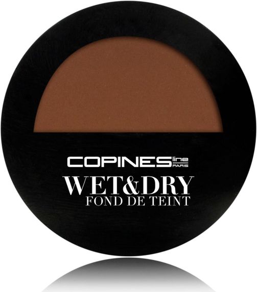 Компактная пудра для лица Какао Copines line Paris WET DRY FOND DE TEINT POUDRE 08 Cacao
