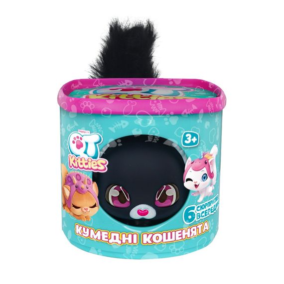 Детский игровой набор "Котенок Эш" QT Kitties 450001-6 фигурка, домик, аксессуары | Зображення 1
