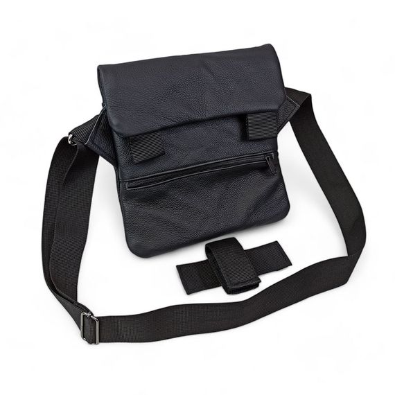 Мужская сумка мессенджер кожа | Сумка планшетка мужская | Сумка тактическая наплечная | Мужская FY-583 сумка | Зображення 3