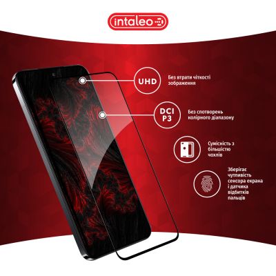 Стекло защитное Intaleo Full Glue Xiaomi 14 Black (1283126591259) | Зображення 3