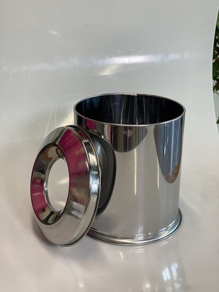 Відро для сміття з обідком, негорюче Mertinox 8 л 4507.2125S.430.08 | Зображення 1