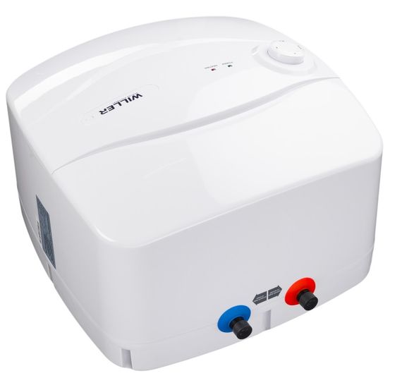 Водонагрівач WILLER Optima Mini, 1500 Вт, "мокрий" ТЕН, 10 л, квадратний, вертикальний, під мийкою, білий (PU10R) | Зображення 7