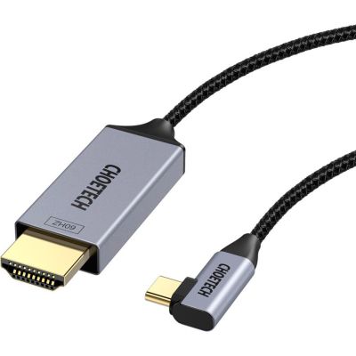 Кабель мультимедийный USB-C to HDMI 1.8m USB 3.1 L-type 4K60Hz Choetech (XCH-1803) | Зображення 1