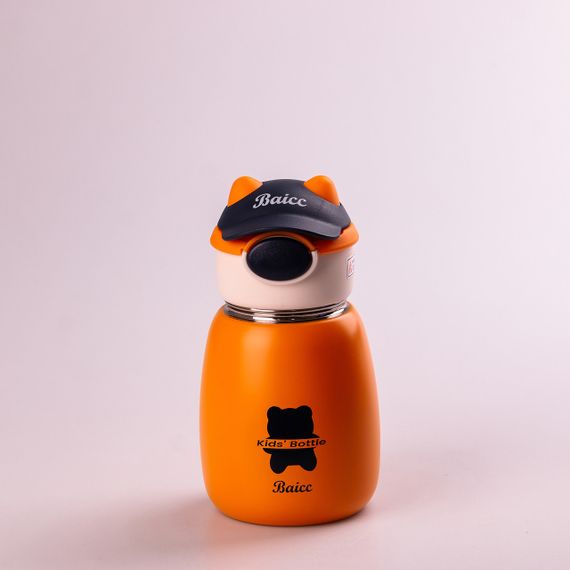 Термос детский с поильником Baicc Kids Bottle 500ml термос с трубочкой для детей Оранжевый HPGM8860O | Зображення 2