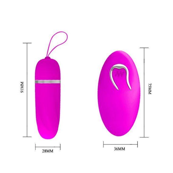 Виброяйцо серии Pretty Love "DEBBY" BI-014405W Sex Aura | Зображення 6
