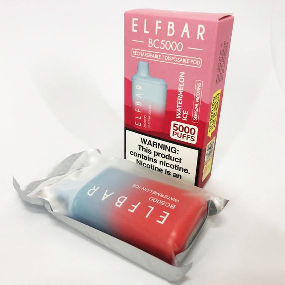 Elf Bar BC5000 смак Кавун (Watermelon Ice) | Зображення 2