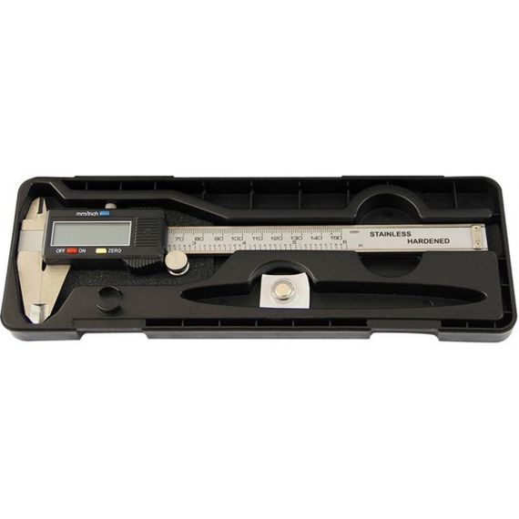 Електронний цифровий штангенциркуль мікрометр з LCD дисплеєм Digital Caliper 150 мм - 0.01 мм | Зображення 3