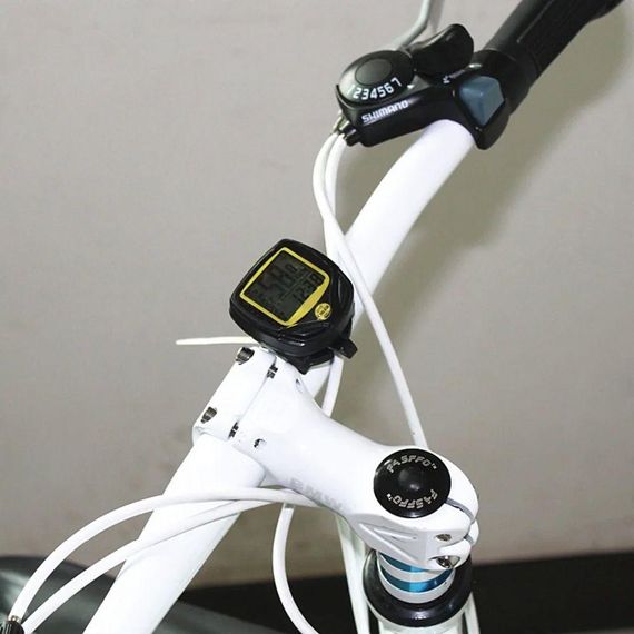 Велокомп'ютер бездротовий, 14 функцій, SunDing SD-548C / Велосипедний спідометр / Одометр для велосипеда | Зображення 5