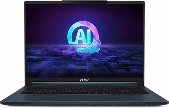 Игровой ноутбук MSI Stealth 16 AI Studio A1VFG-073С / 18" (2560x1600) IPS / Intel Core Ultra 9 185H (16 (22) ядер по 1.8 - 5.1 GHz) / 32 GB DDR5 / 1000 GB SSD M.2 / nVidia GeForce RTX 4060, 8 GB GDDR6, 128-bit / WebCam / Win 11 б/у | Зображення 1
