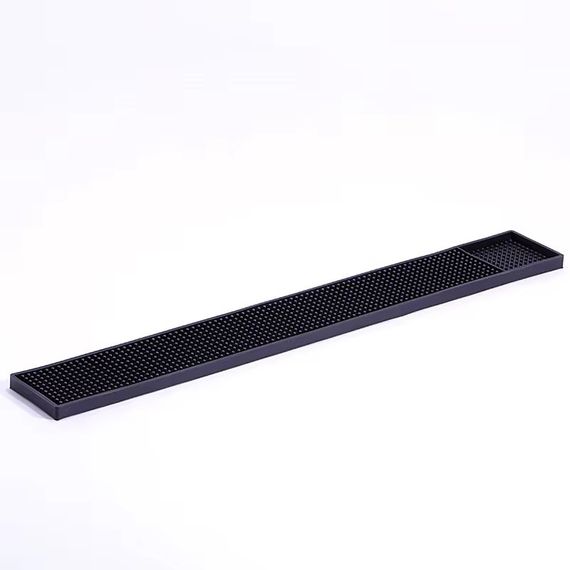 Барный коврик Premium резиновый Спил-Стоп 60*8*1 см Черный