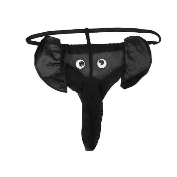 Мужские трусы слоник Леопард Мужские стринги | Зображення 1