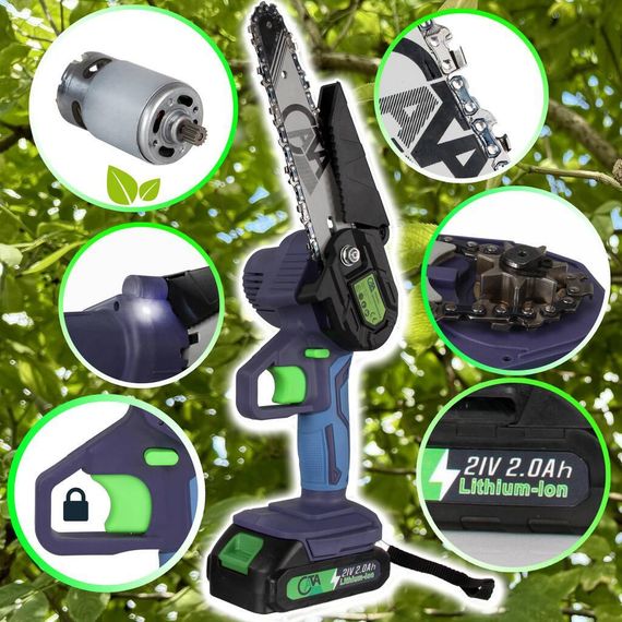 Аккумуляторная пила CATA M66170 + 2 аккумулятора | Зображення 6