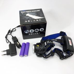 Компактный налобный фонарь PLD-T115-PM30-TG, Фонарик бытовой налобный фонарь на голову JH-84