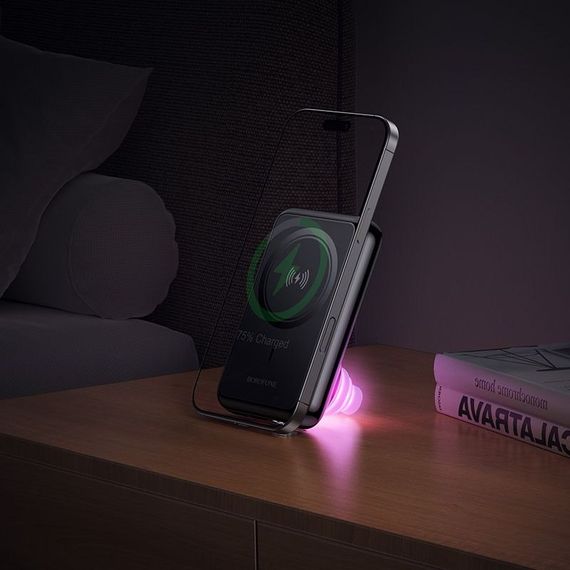 Power Bank Borofone BJ83 Magnetic 22.5W (10000mAh) Чорний | Зображення 1
