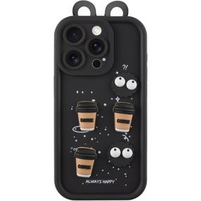 Чохол TPU Toys Case with Ears для Apple iPhone 14 Pro (6.1") Black