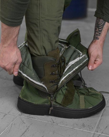 Зимові водонепроникні бахили oliva | Зображення 4