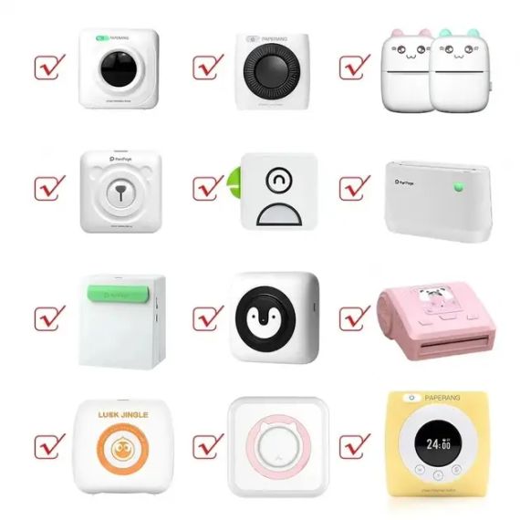 Термопапір без клейкої основи для Bluetooth міні принтера 5 шт | Зображення 2