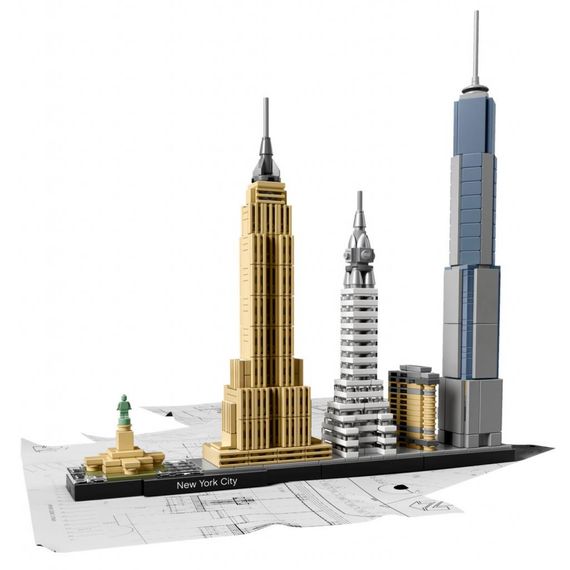 Конструктор LEGO Architecture Нью-Йорк 21028 | Зображення 1
