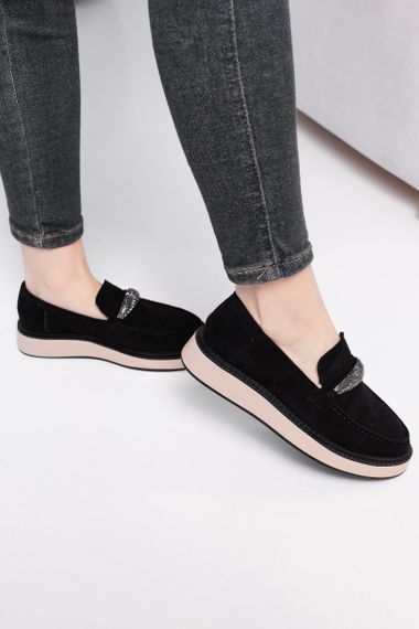 Лоферы женские Fashion Juliet 3916 39 размер 25 см Черный | Зображення 5