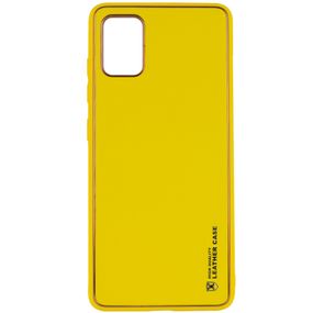 Шкіряний чохол Xshield для Samsung Galaxy A04s Жовтий / Yellow