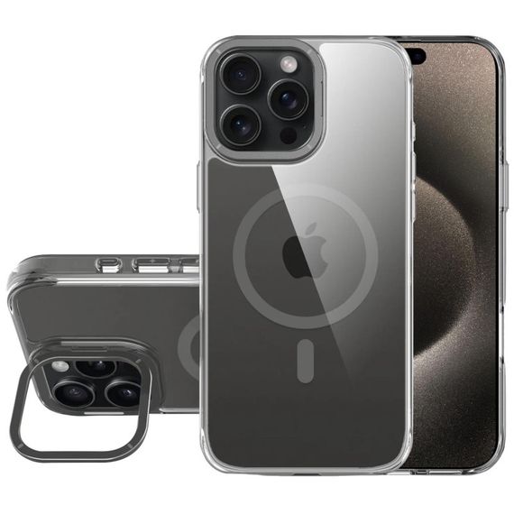 Чохол TPU Space Case Apex with MagSafe для Apple iPhone 16 Pro Max (6.9") Grey