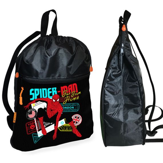 Рюкзак-мішок для школи Людина-павук «Spider-Man» дитяча сумка для взуття та спортивного одягу (01520)