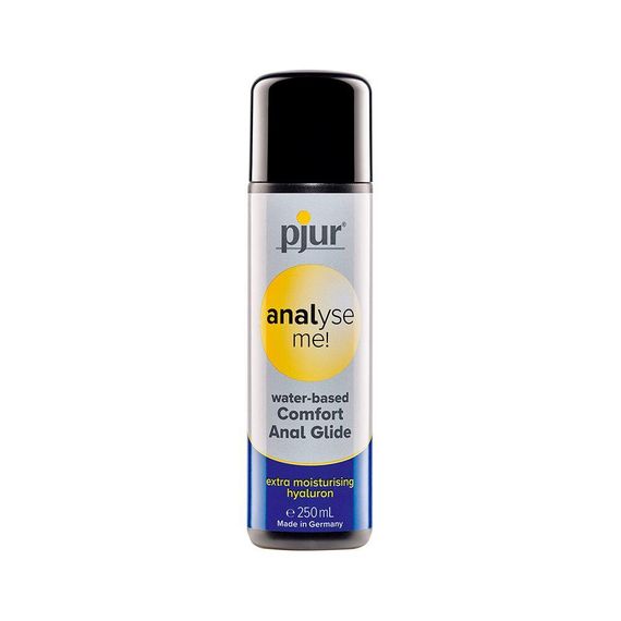 Анальна змазка pjur analyse me! Comfort water glide на водній основі з гіалуроном, 250 мл