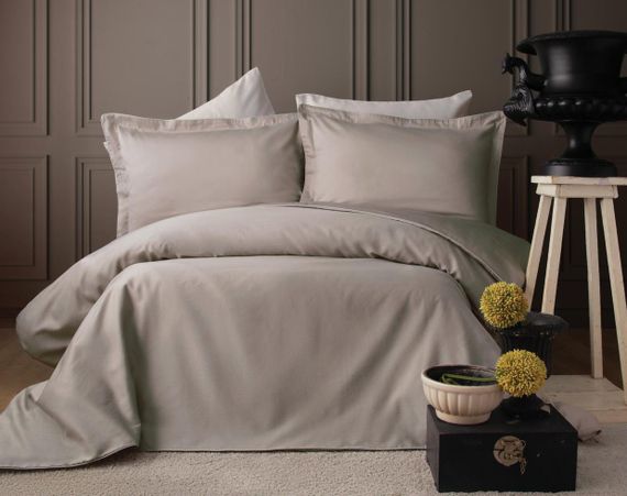 Постельное белье Pupilla Exclusive Satin 200 х 220 см Lara Kapucino