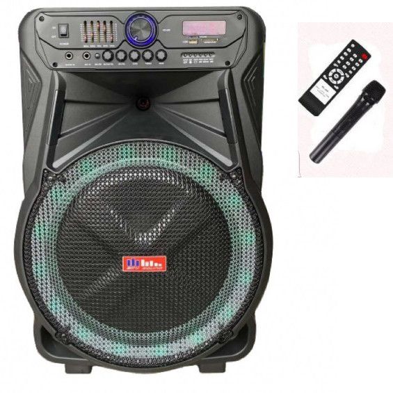 Портативна колонка SS-7272 акустична система з караоке акумуляторна + USB/SD/TF/Bluetooth/TWS IQ-71 | Зображення 2