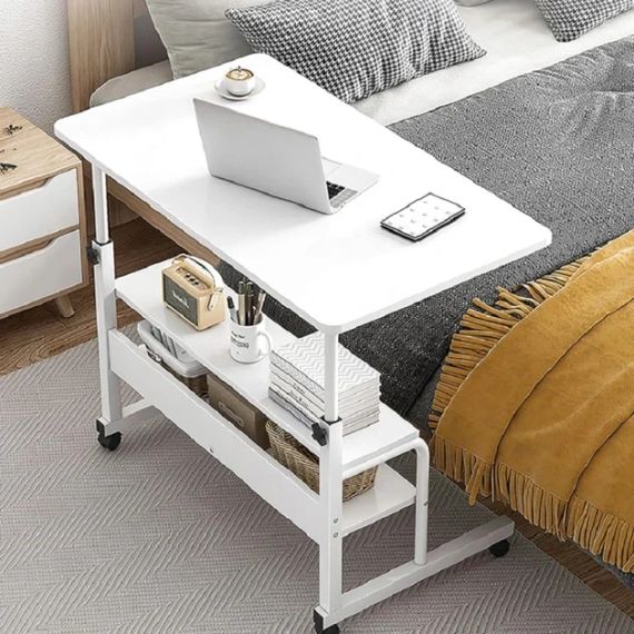 Стіл комп'ютерний на коліщатках з регулюванням висоти Laptop Table 60 х 40 | Зображення 4